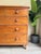 Antique solid wooden large chest of drawers, 2 over 3 drawer chest each with dovetail detail. This is an antique piece and...