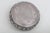 Small Sterling Silver Round Pill Snuff Trinket Lidded Box Embossed Florals 5092b For Sale - Image 10 of 16