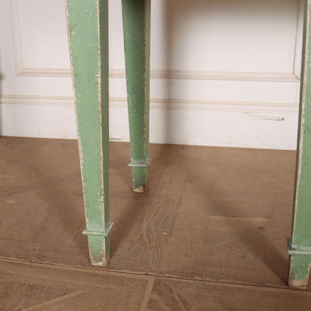English Painted Console Table For Sale - Image 5 of 11