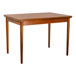 Mid-Century Extendable Dining Table in Teak, Denmark, 1960 For Sale