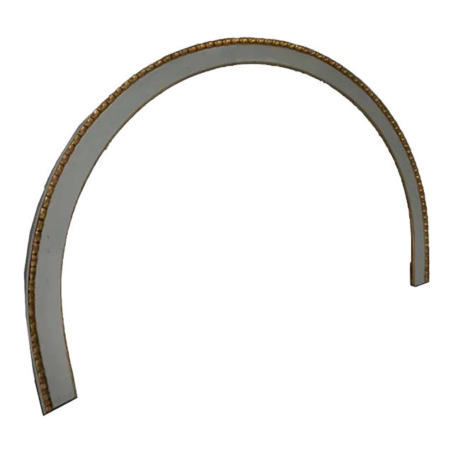 Italian Lacquered Frame with Torciglione Forge Gold, 1920s For Sale