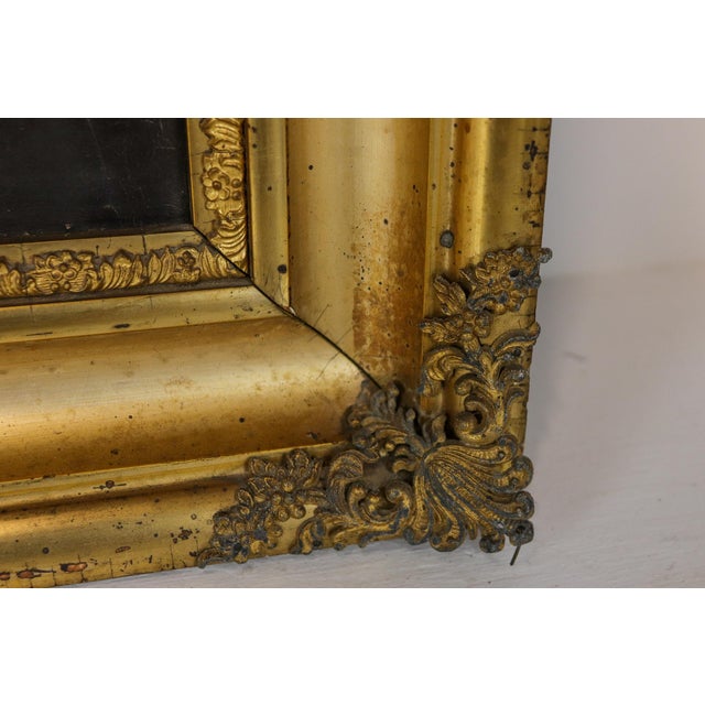 19th Century Victorian Oil Portrait Pendant Pair in Gilt Frames For Sale - Image 15 of 16
