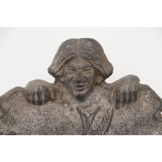 French Antique French Grotesque Card Receiver or Trinket Tray, Early 20th Century For Sale - Image 3 of 11