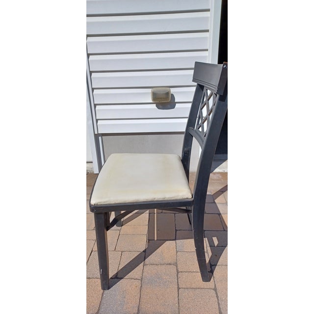 Traditional Set of 4 Louis Rastetter & Sons Chairs For Sale - Image 3 of 8