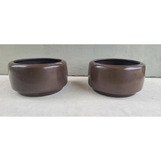 1960s Pair Large 26" Tire Planters by John Follis For Sale - Image 5 of 12