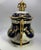 Late 20th Century French Sèvres Style Cobalt Blue & Gilt Porcelain Lidded Decorative Urn For Sale - Image 4 of 11