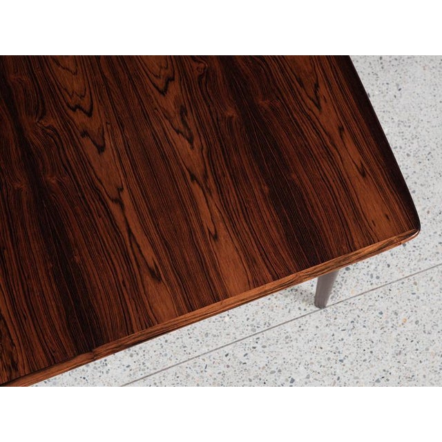 Midcentury Extendable Dining Table in Rosewood attributed to Alf Aarseth for Gustav Bahus 1960s For Sale - Image 9 of 12