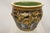 Vintage Chinese Brown Glazed Ceramic Dragon Cachepot Planter Pot - a Pair. Item featured has raised/relief designed...