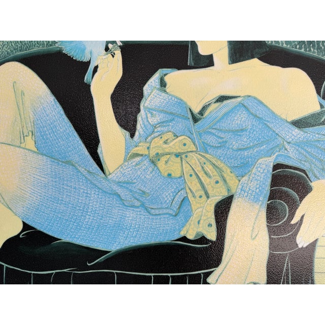 Vintage “Loves Passenger” Art Deco by Muramasa Kudo For Sale - Image 14 of 14