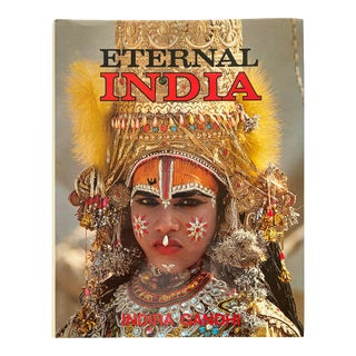 " Eternal India " Vintage 1980 First Edition Cultural History Large Hardcover Photography Book For Sale