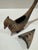 1960s Mid Century Japanese Cast Iron Koro Bird Incense Burner Sculptural Pheasant For Sale - Image 5 of 9