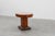 Brown Art Deco Oval Side Table in Walnut with Marble Top from De Coene, Belgium, 1925 For Sale - Image 8 of 13