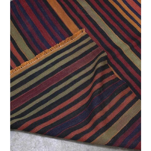 Early 20th Century Early 20th Century Turkish Cicim Kilim Rug - 5'×12' For Sale - Image 5 of 7