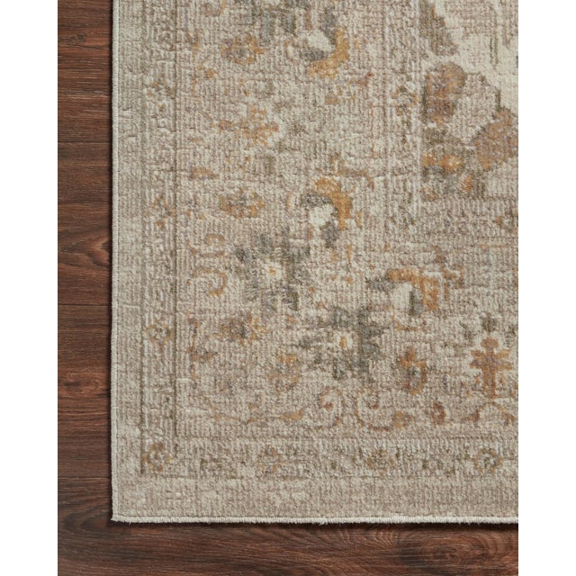 Loloi Rugs Chris Loves Julia x Loloi Rosemarie Ivory / Natural 10'-0" x 14'-0" Area Rug For Sale - Image 4 of 6