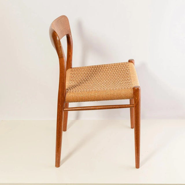 Vintage Danish Teak Chair by Niels Otto Møller for J.L. Møllers, 1960s For Sale - Image 4 of 12