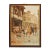 1892 Original French Lithograph,Market Scene Paris - Signed by the Artist, Alonso Perez For Sale
