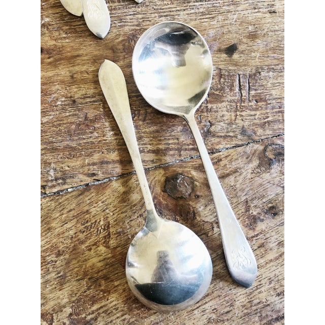 1950s Cartier Sterling Silver Soup Spoons Set of 12 Chairish