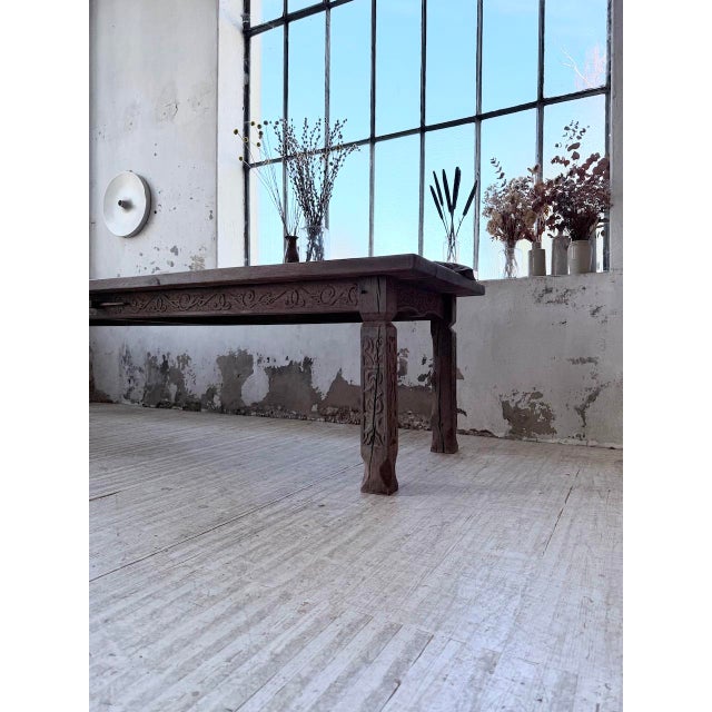 Farmhouse Table in Oak, 1890s For Sale - Image 16 of 18
