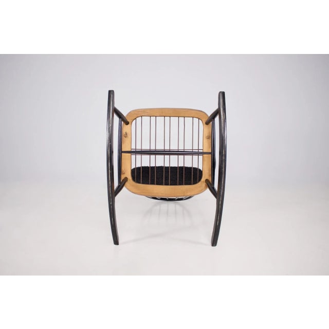 Rocking Chair in the Style of Ilmari Tapiovaara For Sale - Image 9 of 11