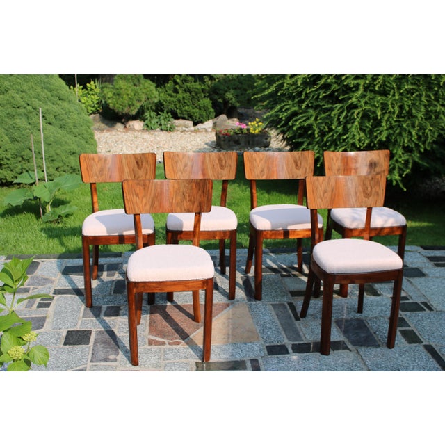 Vintage Chairs, 1956, Set of 6 For Sale - Image 9 of 9