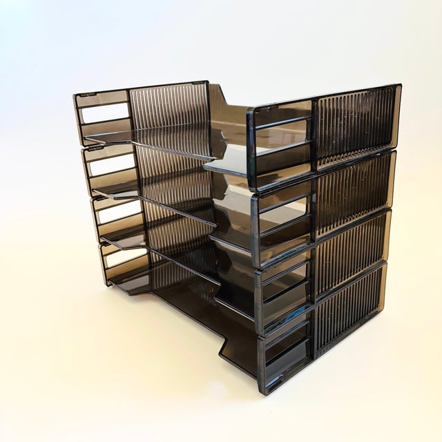 Vintage Eldon Stacking Paper Trays - Set of 2 For Sale - Image 15 of 15