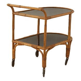 Mid-Century Serving Trolley, 1950s For Sale