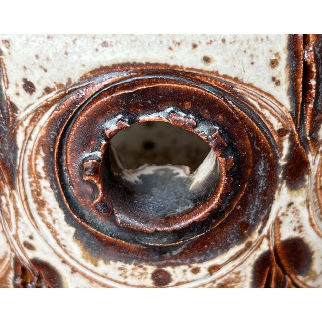 Mid-Century Modern Danish Studio Pottery Candleholder from Tingkeramik, 1960s For Sale - Image 16 of 18