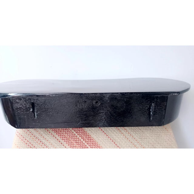 Black Wall-Mounted Console Tables by Guglielmo Ulrich, 1950s, Set of 2 For Sale - Image 17 of 18