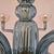 1980s Mid Century Modern Petrol Blue Murano Glass Chandelier For Sale - Image 11 of 11
