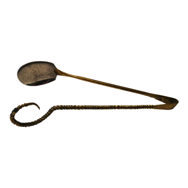 Mid 20th Century Art Nouveau Serving Tongs For Sale