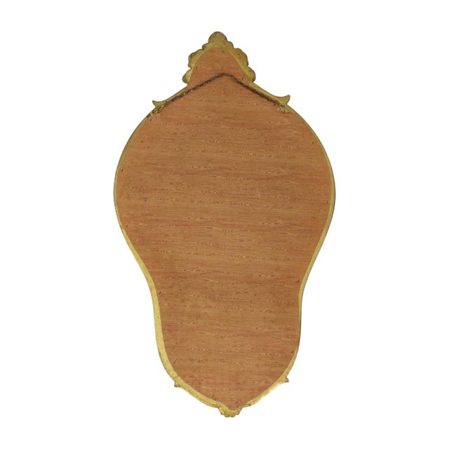 Gilded Baroque Style Mirror with Console, 1960s, Set of 2 For Sale - Image 17 of 18