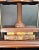 English Vintage Norman Perry Wood Book Press Library Table Lamp With Real Books For Sale - Image 3 of 11