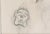 1930s Vintage Art Deco Era Nude Charcoal Portrait Figure Study Drawing by William B Pattengill 1934 For Sale - Image 5 of 8
