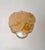 1990s Iridescent Alabaster Gold Disc Glass Wall Sconces, 1990s, Set of 2 For Sale - Image 5 of 18