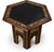 19th Century Moroccan Hexagonal Pedestal Table, 1890s For Sale - Image 4 of 9