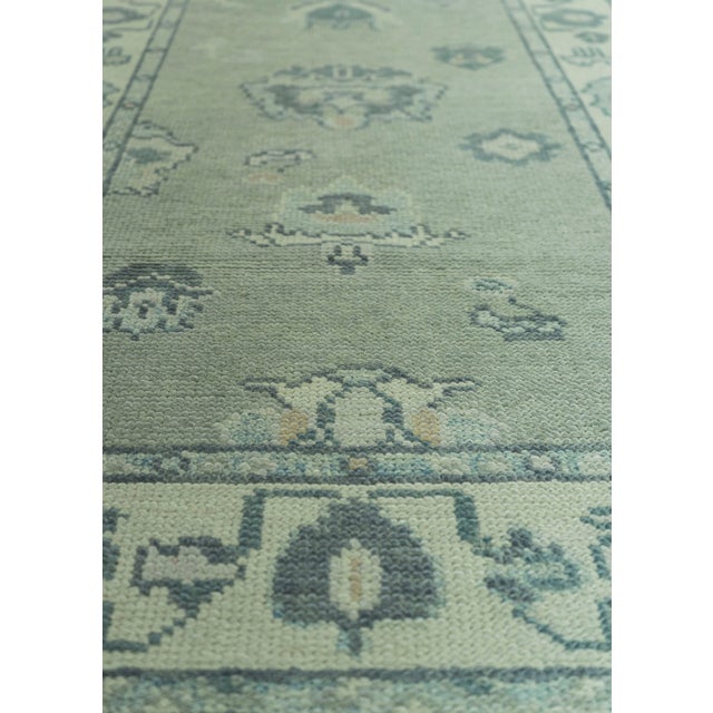 Turkish Oushak Rug 3' x 10'2" #19086 Explore a curated collection of hallway runners, wool rugs, and handmade masterpieces...