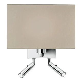 Gotham Lighting Polished Chrome Led Focus Reading Light With Shade For Sale