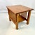 American 1990s Vintage Arts & Crafts Mission Oak Slatted Side Table, After Stickley. For Sale - Image 3 of 12