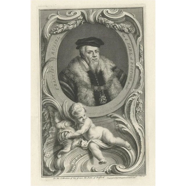 Portrait of Francis Russell, Paper For Sale - Image 6 of 6