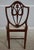 Set of 6 Federal Style Mahogany Shield Dining Room Chairs For Sale - Image 4 of 12