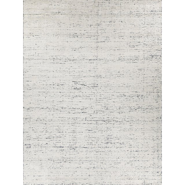 Textile Exquisite Rugs Montero Handmade New Zealand Wool & PET Yarn Charcoal Rug-8'X10' For Sale - Image 7 of 7