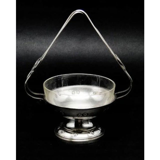 Art Nouveau Vienna Sugar Bowl, Austria, 1890s For Sale - Image 6 of 6