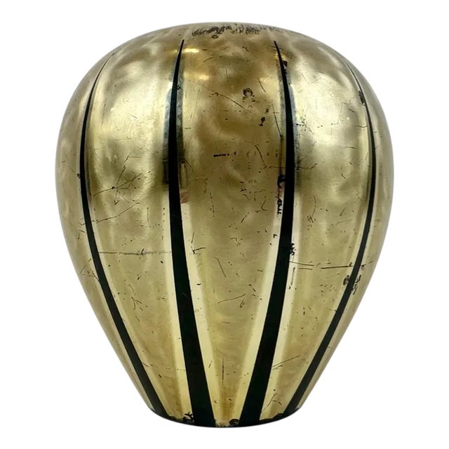 Art Deco Silver-Plated Ikora Vase from WMF, 1950s For Sale