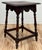 Early 19th Century Antique English Carved Oak Side Table Circa 1900 For Sale - Image 5 of 14