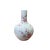Chinese Chinese Porcelain Plum Red Flower Bird Fat Body Shape Vase For Sale - Image 3 of 7