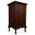 Antique English Oak Cabinet, 1900s For Sale - Image 6 of 13