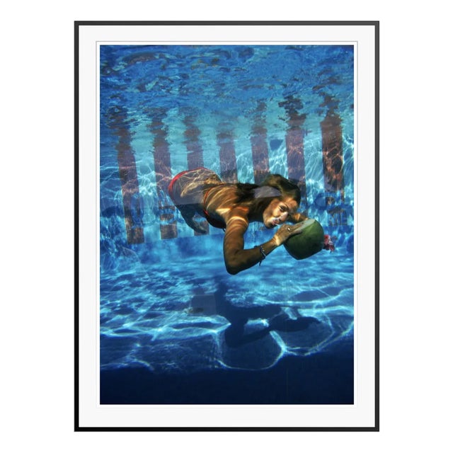 Slim Aarons, Underwater Drink, 1972, Colour Photograph For Sale
