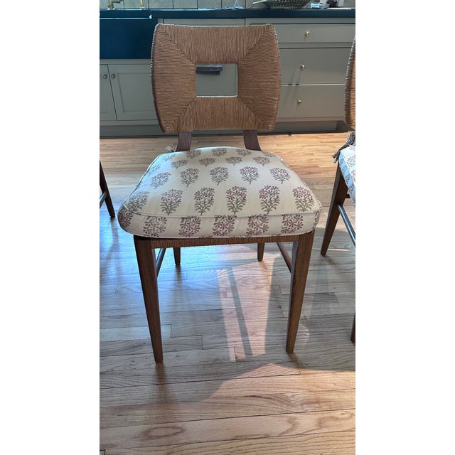 Wood How to Marry a Millionare Rush Wood Side Chairs For Sale - Image 7 of 9