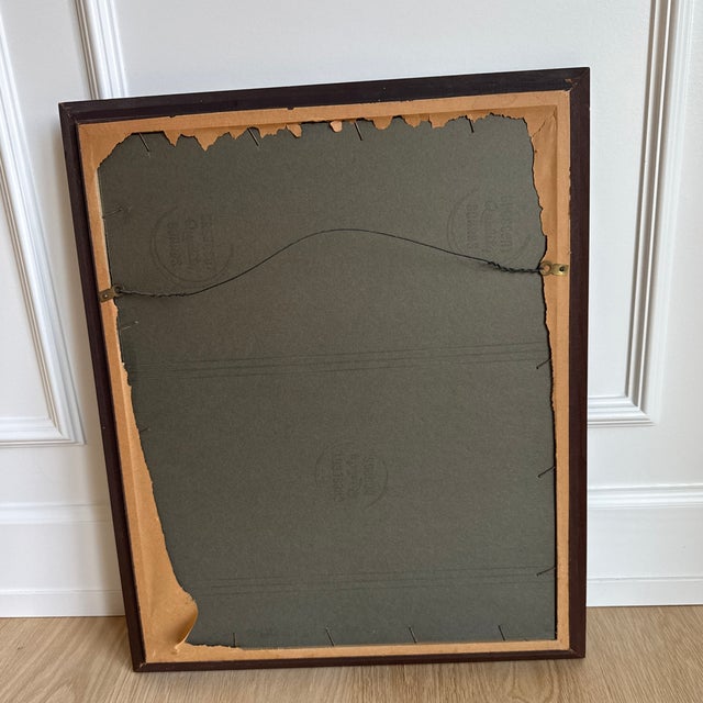 Vintage 1962 Signed Oil Portrait of an Elegant Young Woman For Sale - Image 4 of 5