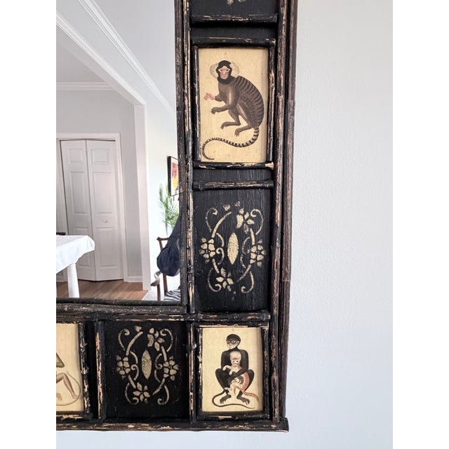 1980s Monkey Mirror For Sale - Image 5 of 12